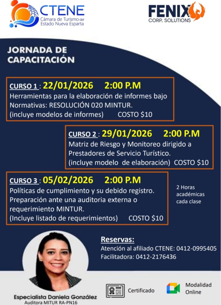Jornada de Capacitación Turística